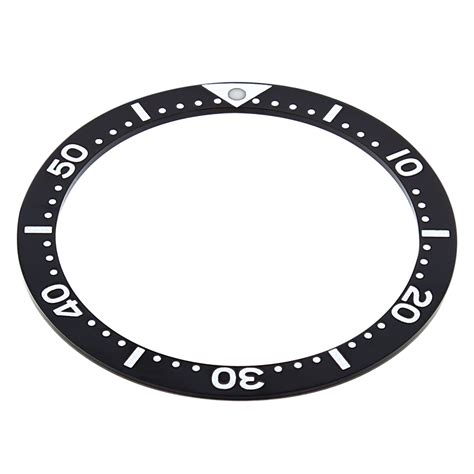 Replacement Bezel Insert For Seiko Diver Watch Black Ewatchparts