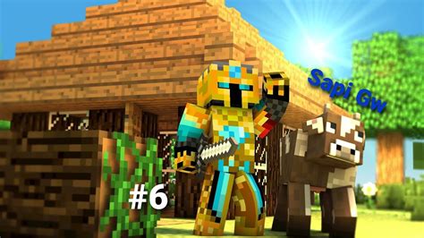 Membuat Kandang Hewan King Gold Minecraft Survival Youtube