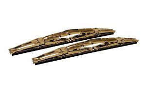 Inch Gold Double Dual Blade Universal Windshield Wiper Pc Set All