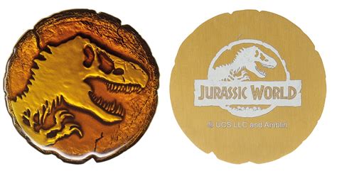 Jurassic World Dominion Amber Medallion At Mighty Ape Australia