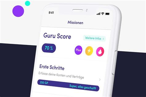 finanzguru financial planner  organize  money venture stars