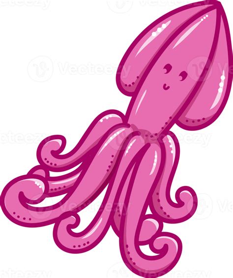 Cute Squid Png 11024024 Png