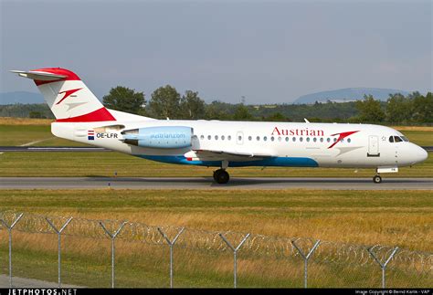 OE LFR Fokker 70 Austrian Airlines Tyrolean Airways Bernd K