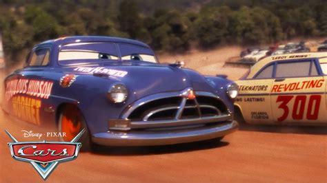 Doc Hudson: The All Star Racing Legend | Pixar Cars - YouTube