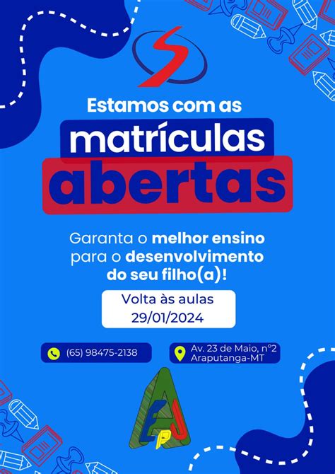 Escola De Educação Básica Padre José De Anchieta Matrículas Abertas