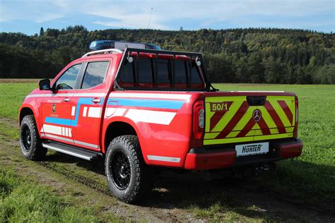 Mercedes X Klasse Kofler Feuerwehr Hurter Offroad Media