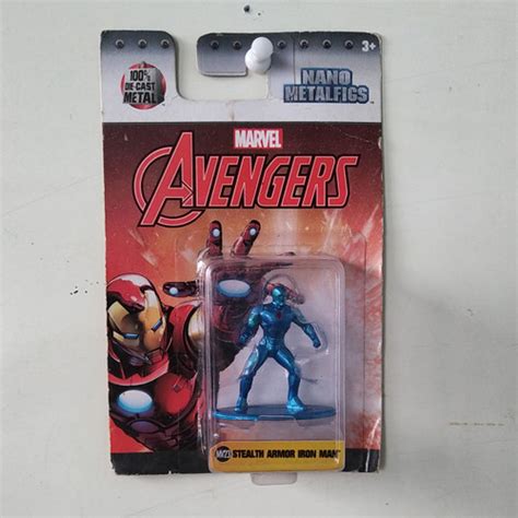 Jual Jada Nano Metal Figs Mv Stealth Armor Iron Man Kemasan Jelek