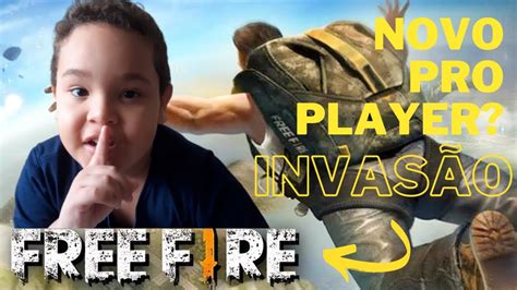 Invas O Free Fire Caro Pro Player Booyah Youtube