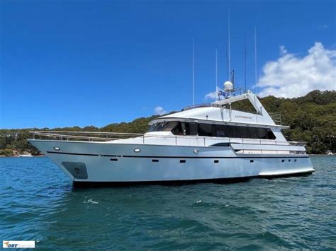 Custom Alloy Ft Motor Yacht Dby Boat Sales Newport Sydney Nsw