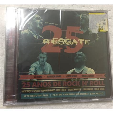 Cd Resgate Anos De Rock N Roll Lacrado Shopee Brasil