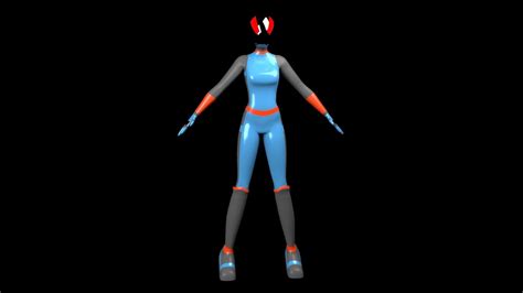 Low Poly Female Character 3D model | CGTrader