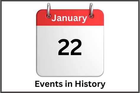 January 22 Events In History Have Fun With History