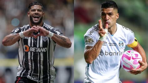 Hulk x Suárez compare números de destaques de Atlético e Grêmio