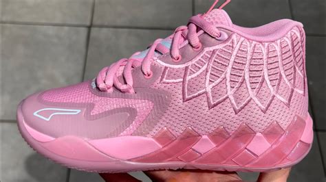 Puma Mb Iridescent Lilac Pink Lamelo Ball Basketball Shoes Youtube