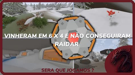 UNTURNED TENTARAM RAIDAR NOSSA BASE NO A6 POLARIS E FALHARAM