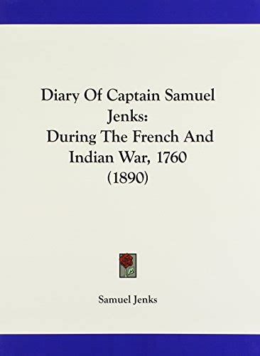 Diary of Captain Samuel Jenks During the French and Indian 読書メーター