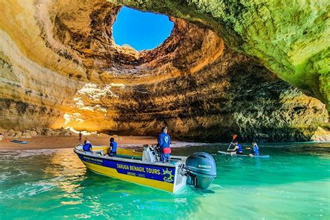 Express Tour Benagil Cave In Portimao Algarve Trip Canvas