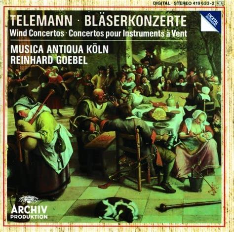 Spiele Telemann Wind Concertos Von Musica Antiqua K Ln Reinhard