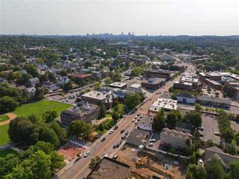 Watertown Town Hall Watertown Ma Usa Stock Photo Image Of Culture