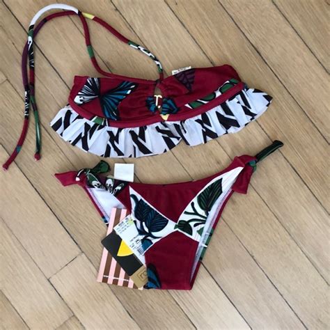 AGUA DE COCO Swim Agua De Coco Girls Bikini Nwt Poshmark