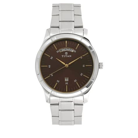 Titan Workwear Brown Dial Analog NR1767SM03 Kinaun कन Online