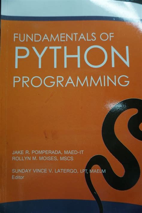 Fundamentals Of Python Programming Mindshapers Publishing