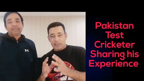 Muhammad Ramzan Sharing His Experience The Cricketing Mind Youtube