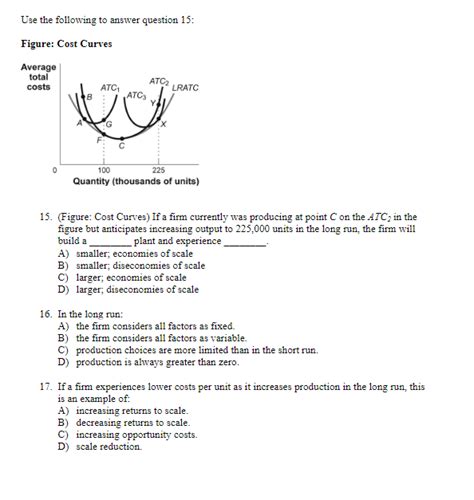 Solved Use The Following To Answer Question Figure