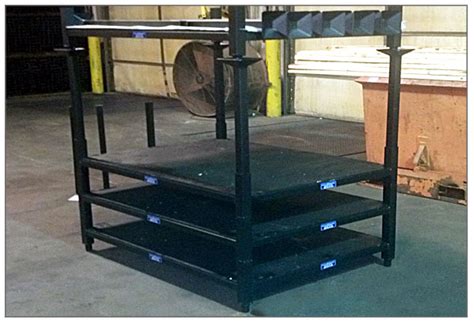 Nsmc Custom Steel Shipping Racks And Wire Baskets Gallery