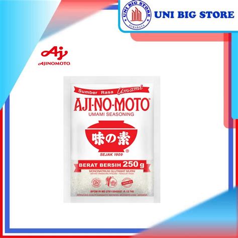 Jual Ajinomoto MSG Micin Bumbu Penyedap Rasa 250 Gr Shopee Indonesia