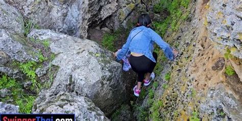 Cave Exploration With Big Tits Thai Milf Who Is Horny Today Joon Mali Tnaflix