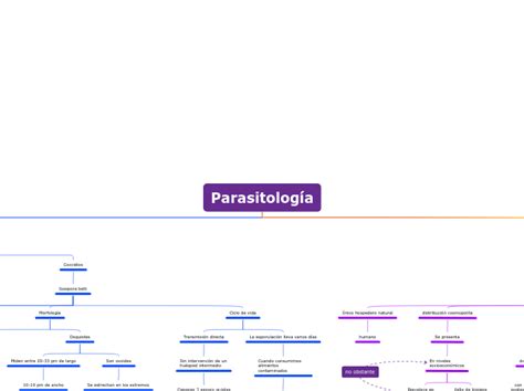 Parasitolog A Mind Map