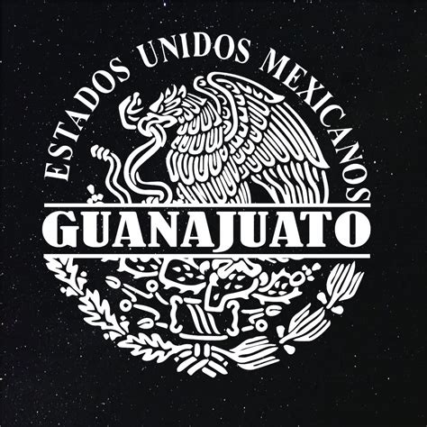 Buy Edward Mexico Sticker Guanajuato GTO Aguila Escudo Nacional Decal