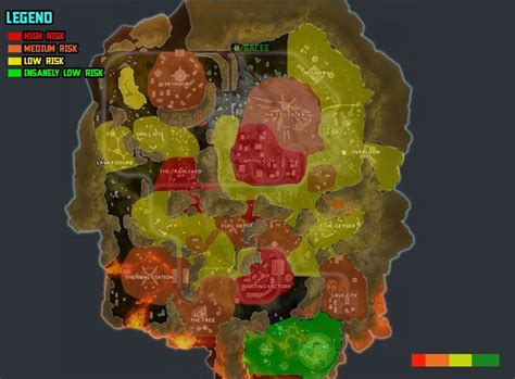 World S Edge Hotspot Map Apexlegends