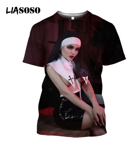 Hot Sexy Monja Religiosa Monja G Tica Tees Cuotas Sin Inter S