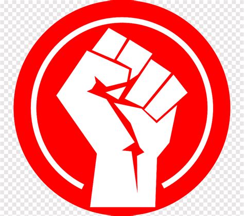 Logo Raised Fist Revolution Fist Text Sign Png PNGEgg