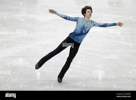 Aleksandr Vlasenko Of Hungary Performs During Men S Free Skating At The