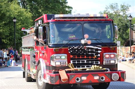 Town Of Cary Fire Department Shares 100th Anniversary Parade With Families And Friends