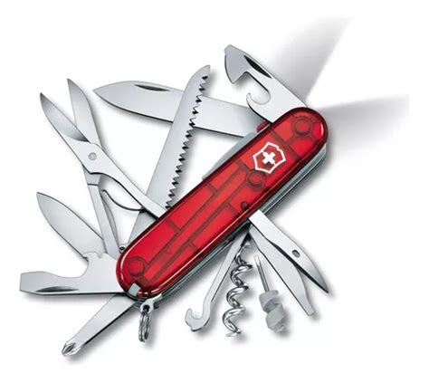 Canivete Su O Victorinox Huntsman Lite Led Vermelho Parcelamento Sem