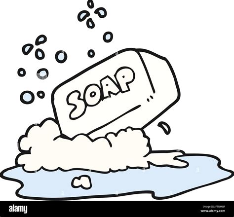 Freehand Drawn Cartoon Bar Of Soap Stock Vector Image Art Alamy