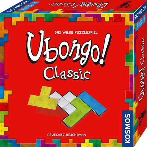 0138p GRA PLANSZOWA KOSMOS UBONGO CLASSIC Stan po zwrocie 39 zł