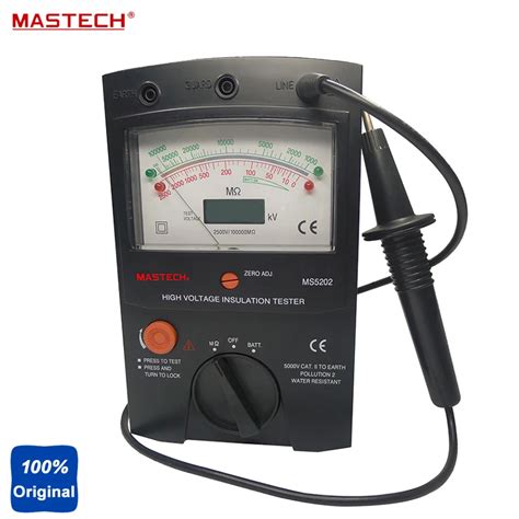 Mohm Digital Analog Insulation Tester Mastech Ms In