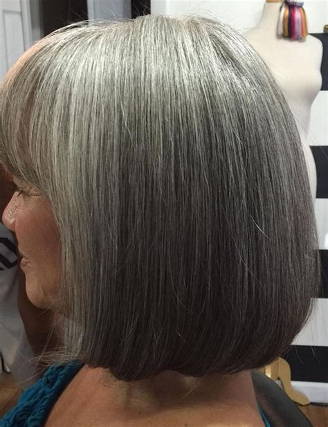 65 Gorgeous Gray Hair Styles To Inspire Your Next Chop Gorgeous Gray Hair Grey Bob Hairstyles