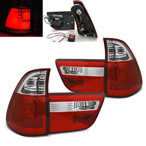 Feux Arriere LED BMW X5 E53 99 03 Rouge YakaEquiper