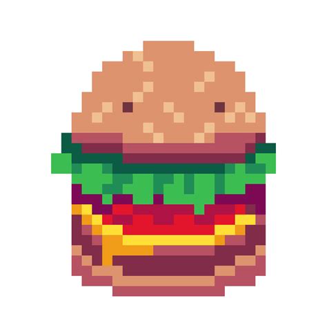 Pixilart Burger By Nick