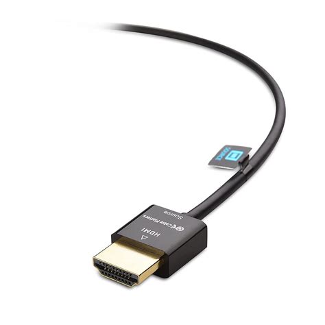 Ultra Thin Hdmi Cable With Redmere Ultra Slim Hdmi Cable 4k Rated Wi