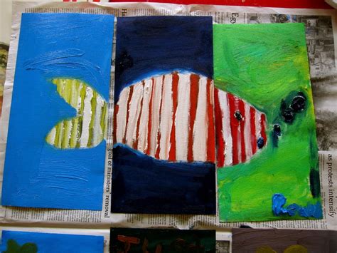 the arts and crafts experiment: Second Lesson: Painting a Triptych