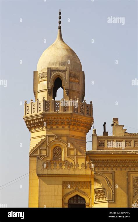 The Baron Empain Palace In Heliopolis Suburb Of Cairo Egypt Stock Photo