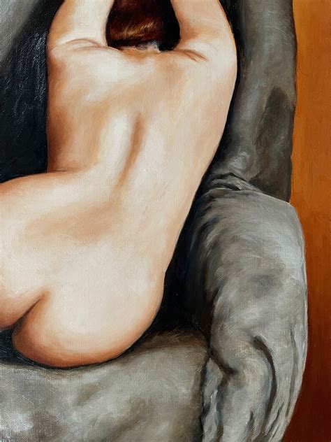 Soft Light Realism Classic Nude Painting Decoration Nudeart Women