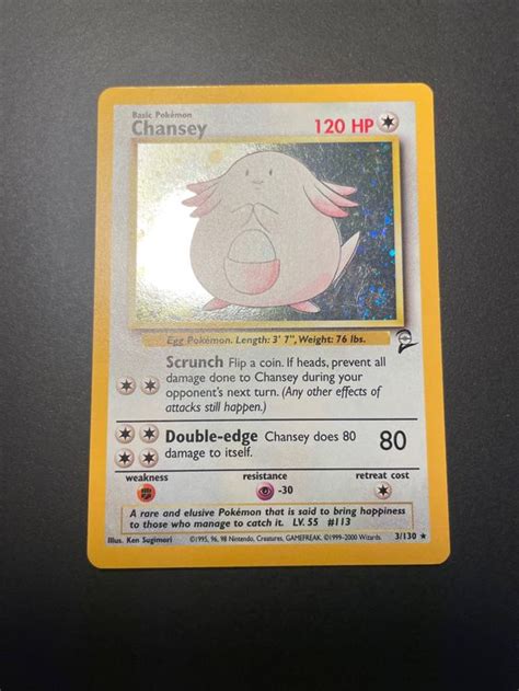 Chansey Holo Base Set Kaufen Auf Ricardo